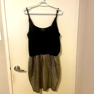 Black and Gold Dress